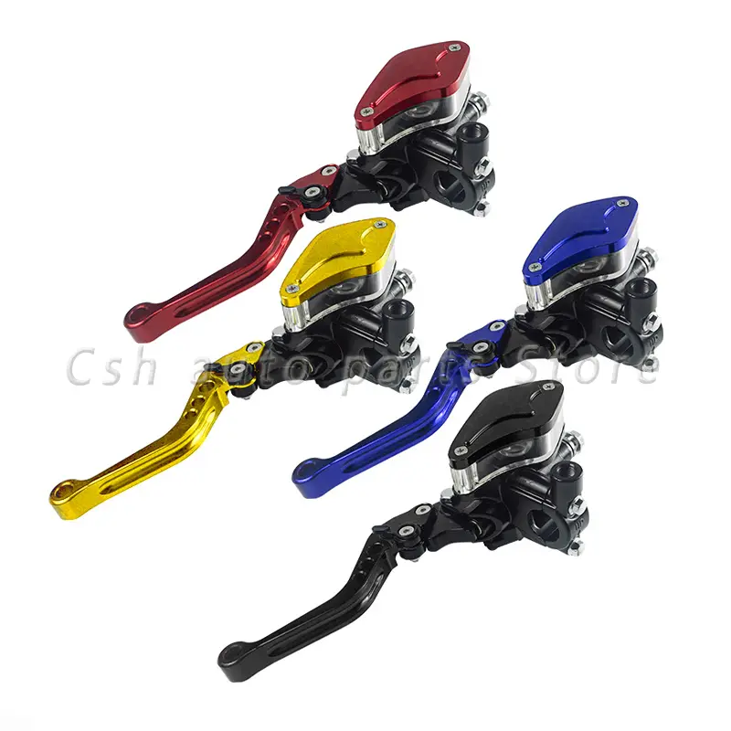 A Set 7/8" 22mm Universal Motorcycle Brake Adjust Handles Handlebars Hydraulic Clutch Master Cylinder Levers For Yamaha scooter - Image 4