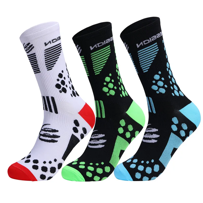 Cycling Compression Socks Professional Brand Sport Socks Protect Feet Breathable Wicking