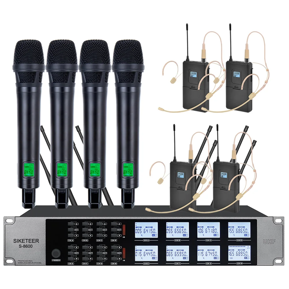 Professional wireless microphone system Conference condenser microphone Speech Large and small conference room