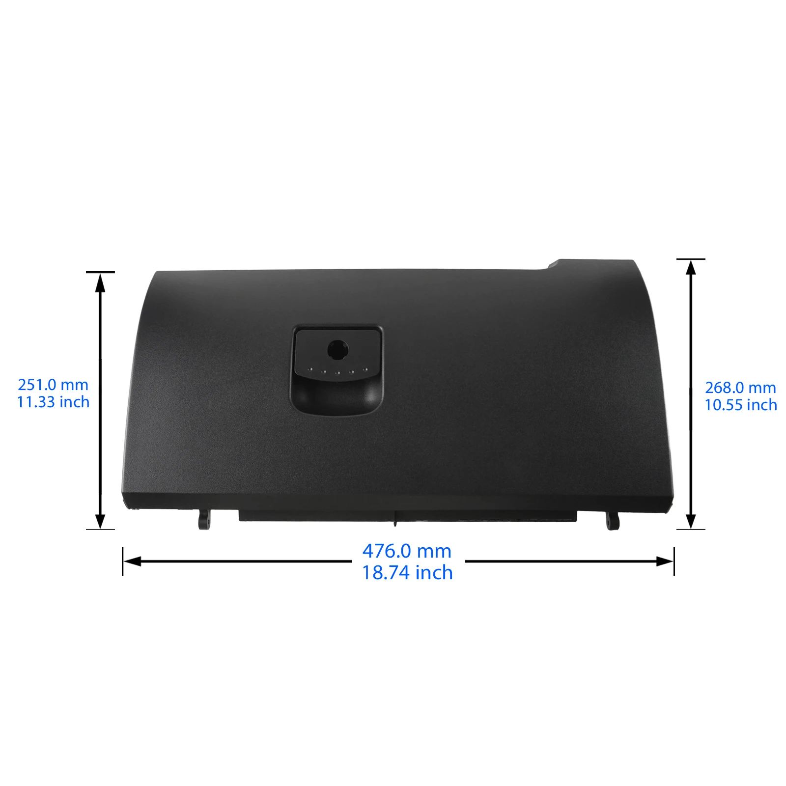 ANGRONG 자동차 글러브 박스 뚜껑 플랩 블랙 VW New Beetle 1C1,9C1 BJ.03-10