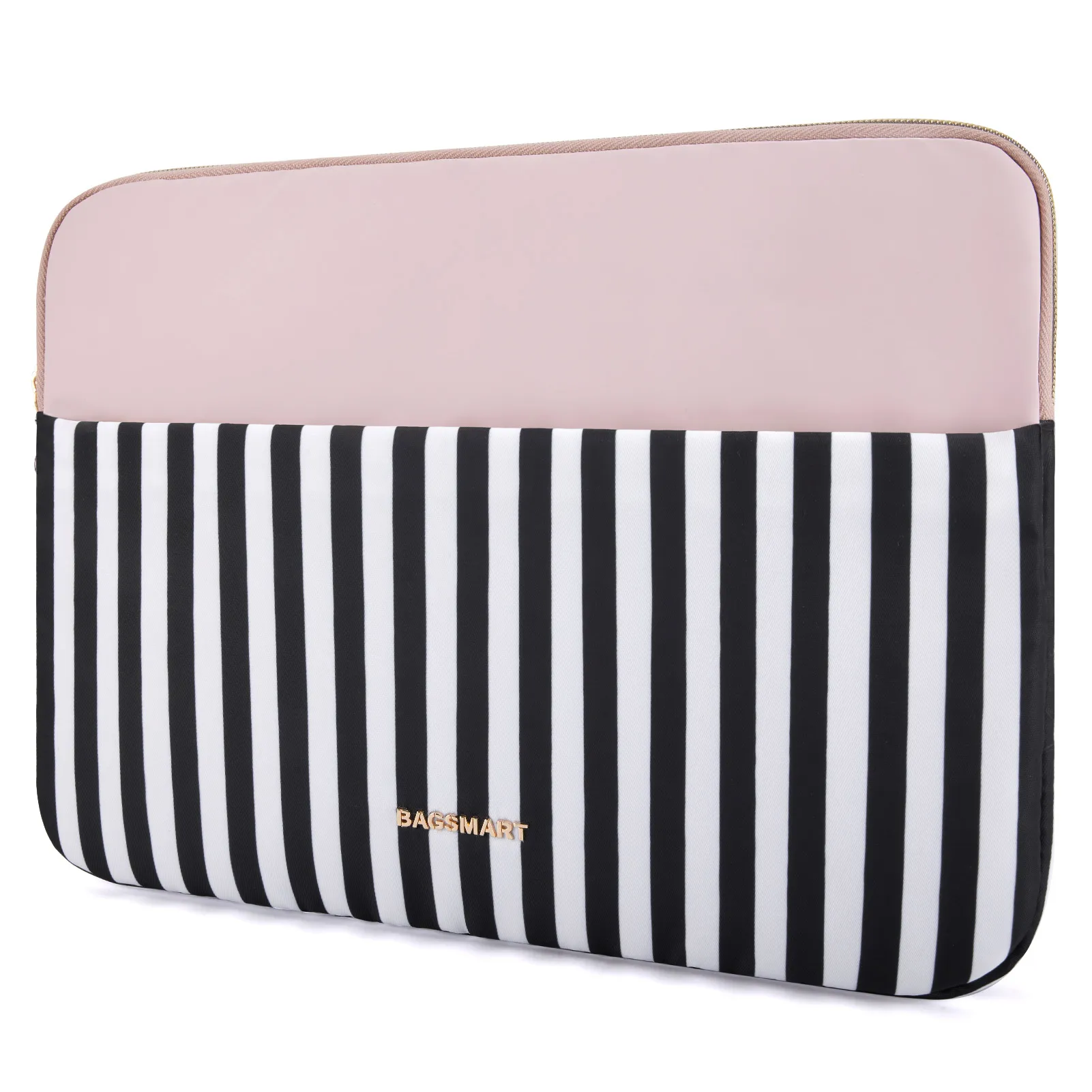 Laptop Sleeve Bag, BAGSMART Laptop Case Compatible With MacBook Air/Pro Retina,13-13.3 Inch Notebook Compatible With MacBook Pro 14 Inch 2021 2022 M1 Pro/Max, Computer Bag With Pocket, Handle, Black