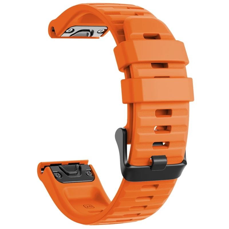 QuickFit 26mm 22mm Watch Strap For Garmin Fenix 7X 7 Pro Sapphire Solar Silicone Watchband 6X 6 Pro 5X 5 Plus Instinct2 Bracelet