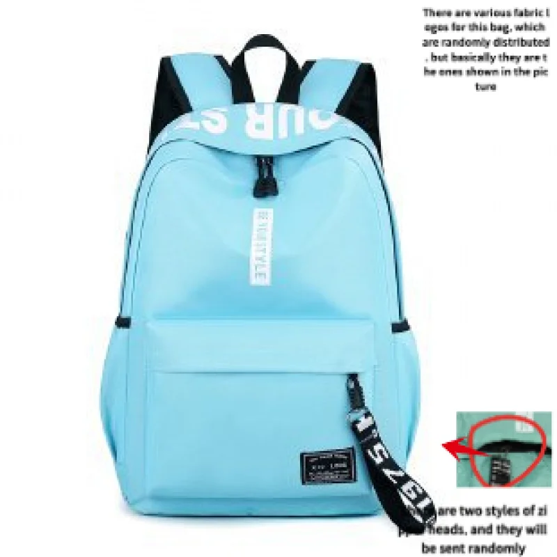 Fashionable Trendy Backpack for Men Women Junior High School Students Large Capacity Korean Style