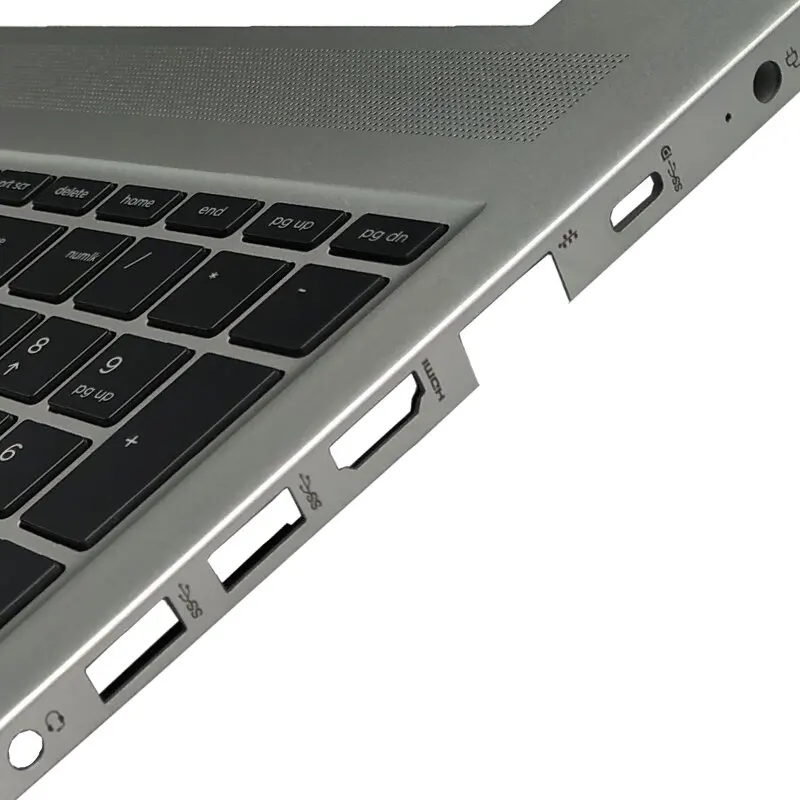 Teclado Retroiluminado Russo para hp Probook 15 450 g6 455 g6 455r g6 450 g7 455 g7 455r 2b-bbu01q100 com Apoio para as Mãos Tampa Superior Novo - Imagem 5