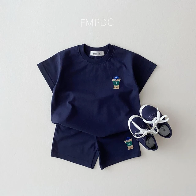 2023 Summer Korea Baby Clothes for Boys Set