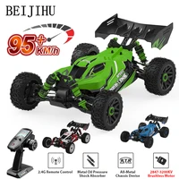 1:14 95KM/H Brushless RC Car Professional 4WD Electric High Speed Off-Road Remote Control Drift Toys for Kids VS WLtoys 144010 1