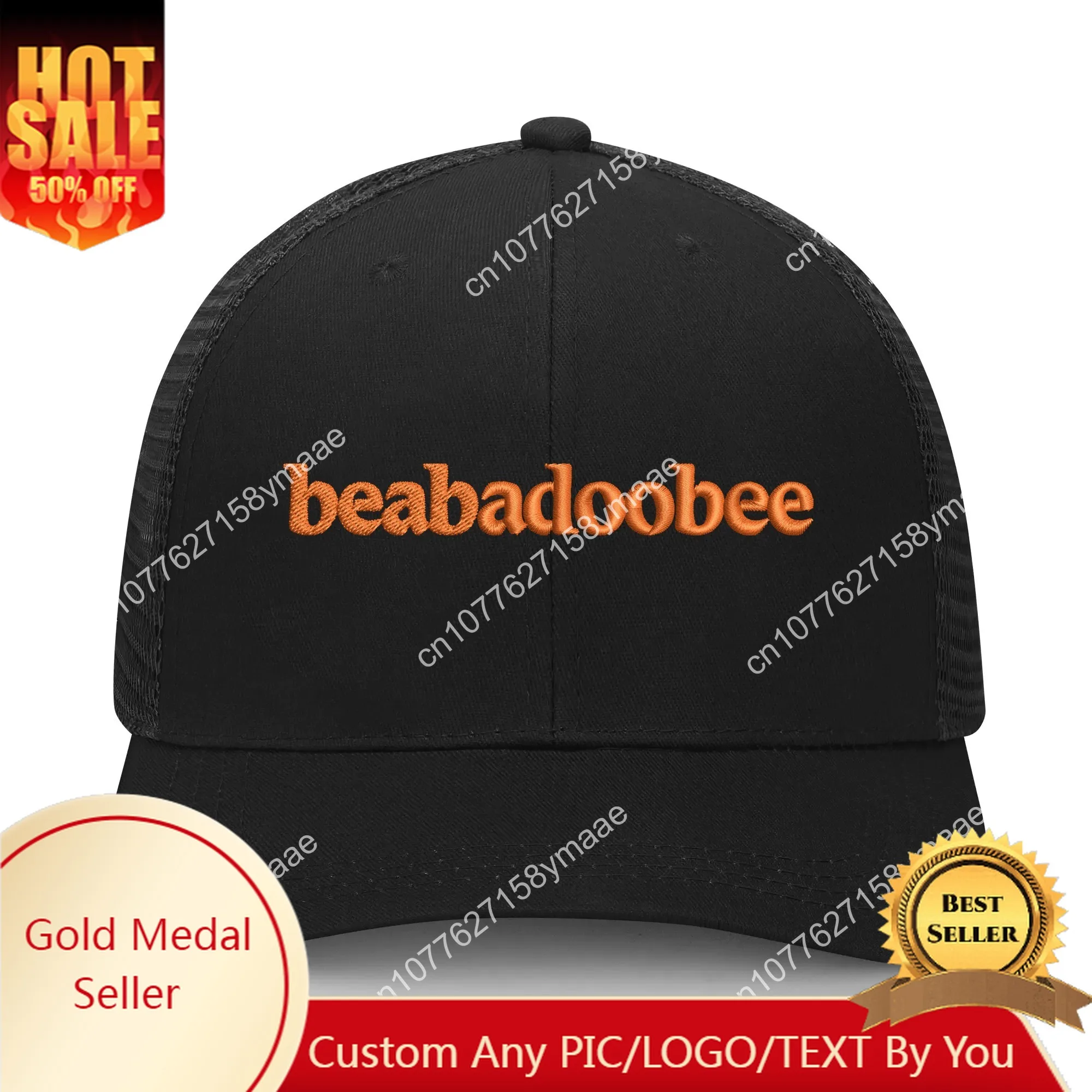 

Beabadoobee Embroidery Hat Mens Womens Sports Baseball Hat Breathable Mesh Summer Sun Visor Headwear Custom Made Caps Logo