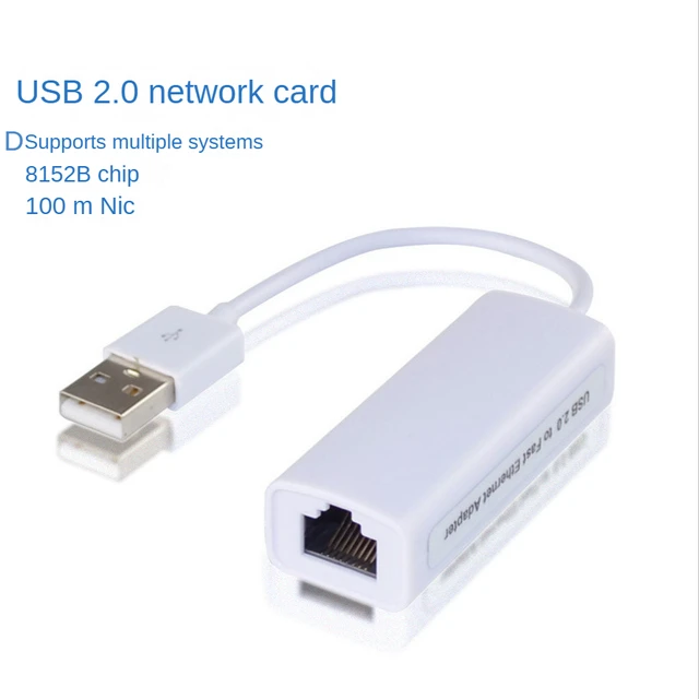 Adaptateur de prise USB multiple de type A femelle vers RJ45 mâle, routeur  de réseau LAN Ethernet, 1 pièce - AliExpress