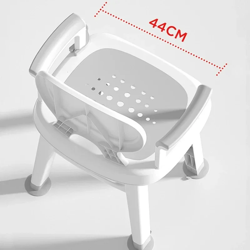 Stability Bath Cushion, AntiTip Chair Pad, Efficient Drainage, Secure Shower Pad, NonSlip Bath Cushion    Bathing Safety 5