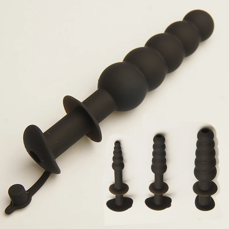 Silicone Penis Plug Hollow Urethral Sounding Sound Flexible Urethra Dilation Dilator Masturbation Sex Toys for Men