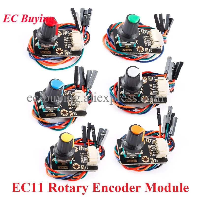 Rotary-Encoder-Module-for-Arduino-Brick-Sensor-Development-Round-Audio ...