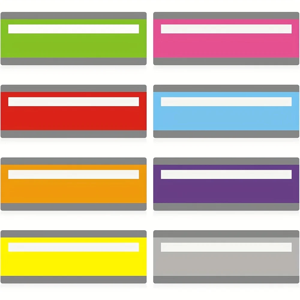 2 Pieces Large Size Guided Reading Strips Highlight W85 Overlays Multicolor Reading Tracking Rulers for Dyslexics Bookmarks