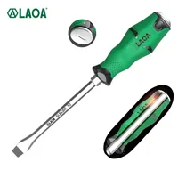 LAOA 1pcs Phillip Screwdriver With Magnetism Slotted Screwdrivers 58HRC Alloy Steel with Tap Function 1