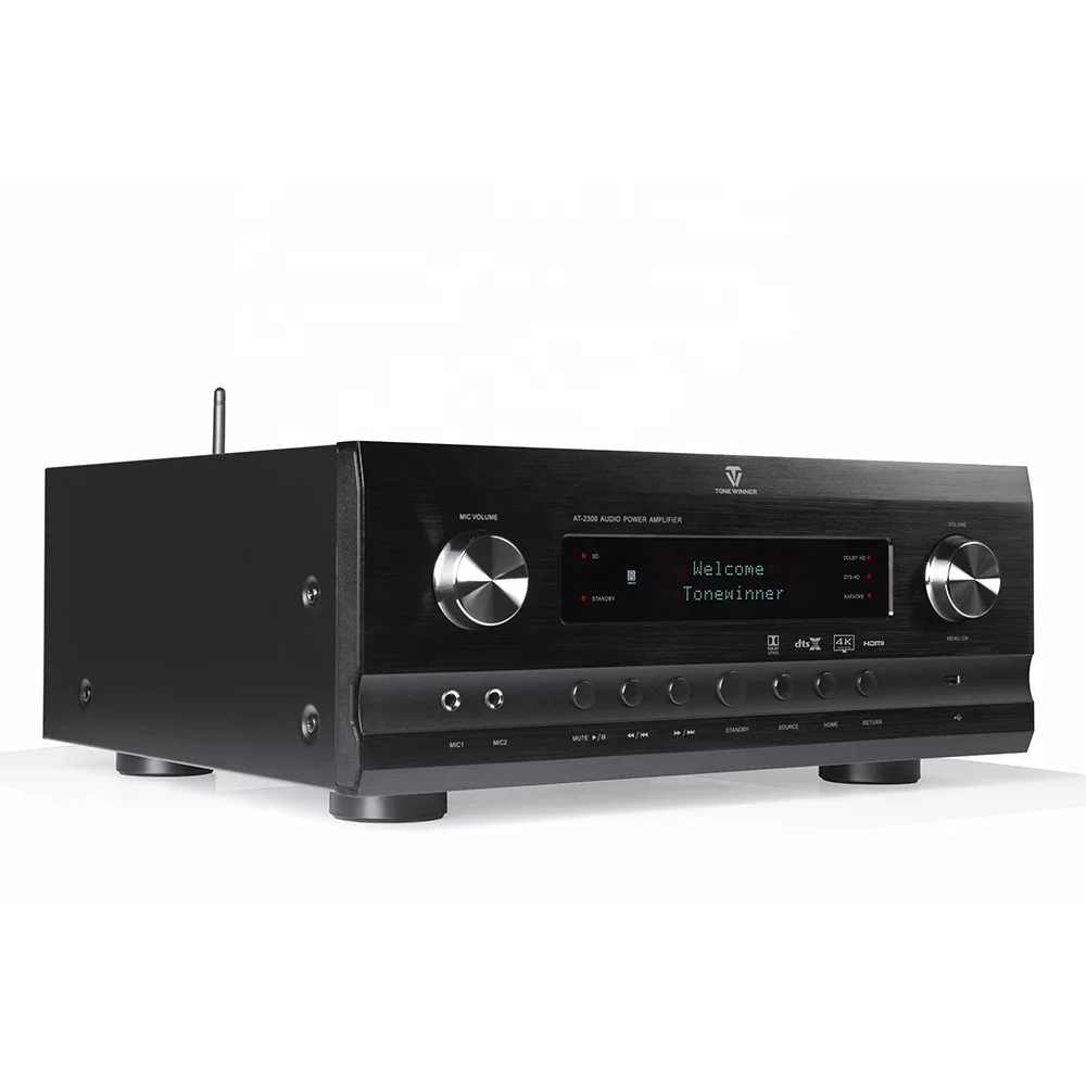 

7.1.4 hifi AVR dolby atmos 4K HD av receiver home cinema audio system sound stereo karaoke integrated amplifier