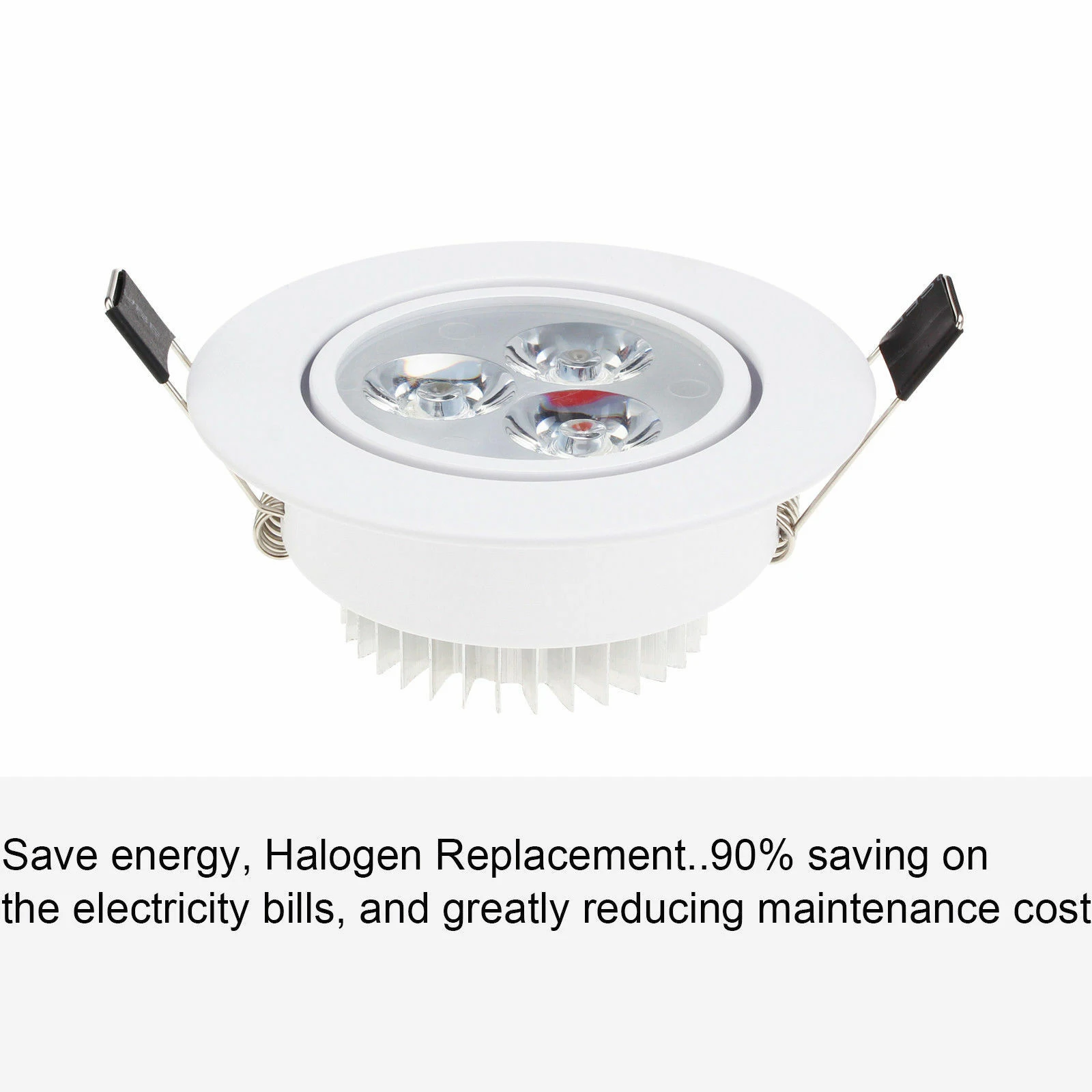 Dimmable 3W LED Recessed Ceiling Downlight Spotlight Lamps with Driver Colorful Red Yellow Blue Green Purple 110V 220V 12V 24V