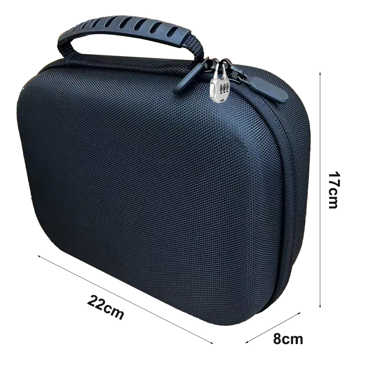 Sturdy Material Ammo Case Tactical Magazine Storage Bag Lock Double Layer Ammo Storage Box Compatible with 9mm Luger