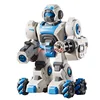 New Watch Remote Control Robot Smart Electric 2.4G Lighting Smoking 360° Rotation Lanuch Bullet Robot Toy Boy Kid Gifts 5