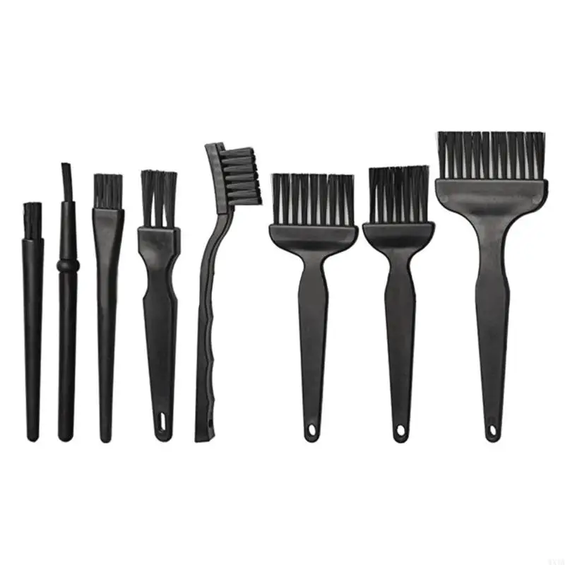 WXTA Plastic Handle Anti Static Brushes Portable Cleaning Brushes ESD PCB Computer Keyboard Cleaning Brush (Set of 6/8) 5