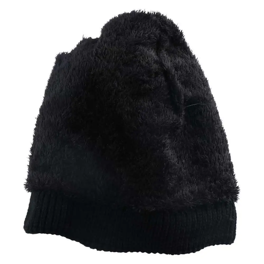 With Glasses Skullies Caps Ear Protection Men Beanie Caps Pullover Cap Knitted Hats Korean Beanies Women Wool Caps Ski Cap - 6