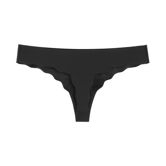 Briefs Women Ice Silk Low-Rise Underpant Breathable G-String Thong Sexy Bikini Panties Female Lingerie Soft Knicker