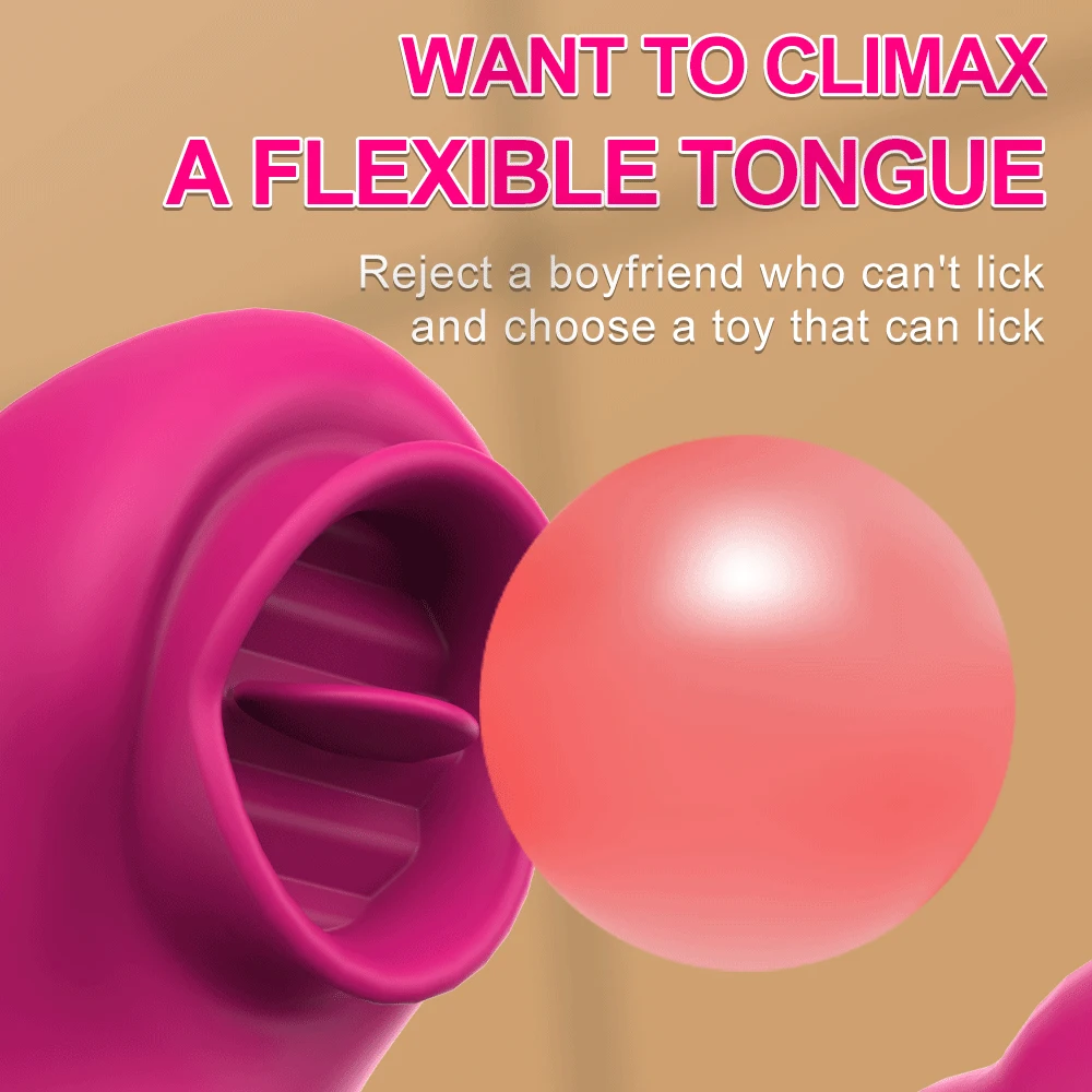 20-Speed Tongue Licking Clitoris Stimulator - Image 2