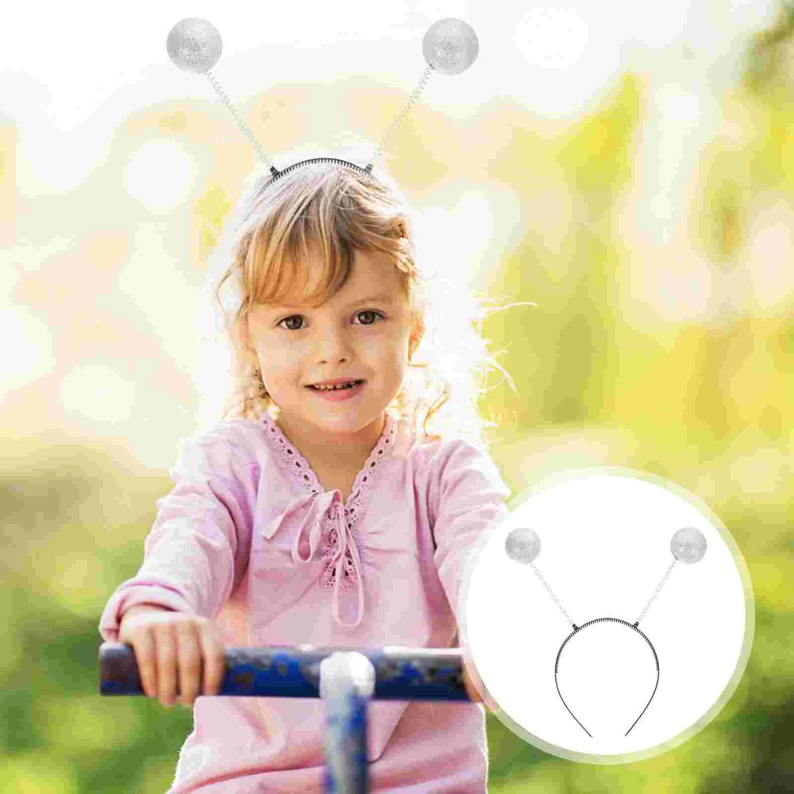 

Headband Martian Antenna Headband: Boppers Boppers Boppers for Party Supplies and Costume Accessory 6pcs White