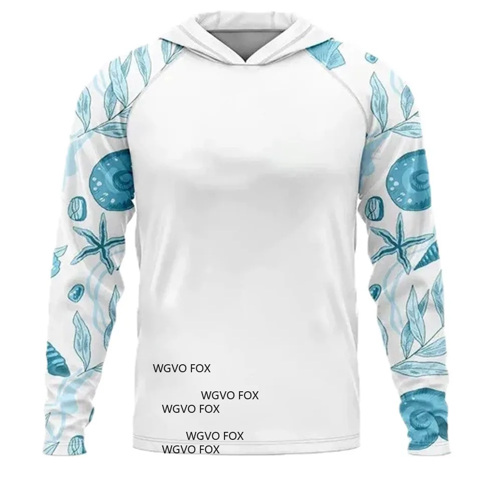 남성용 아웃도어 낚시 셔츠 긴팔 빠른 건조 여름 통기성 스포츠웨어 자외선 차단..