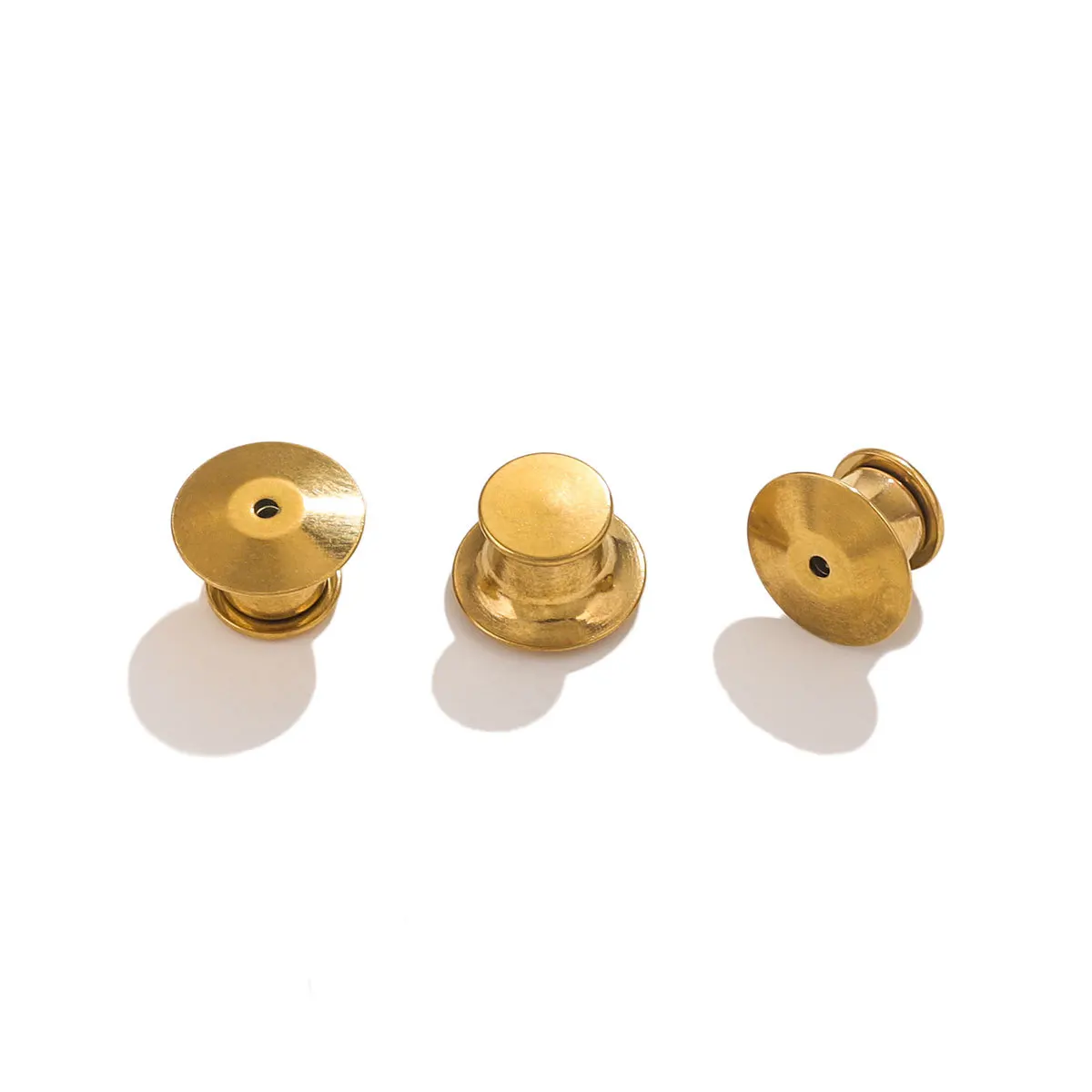 Stainless Steel Earring Back Plug Earring Settings Base Ear Stud Back Earring Stopper For DIY Jewelry Making Supplies 4