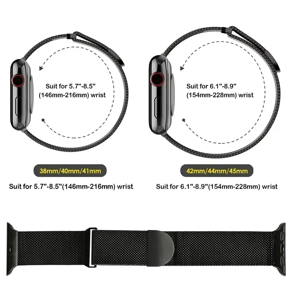 Magnetic Stainless Steel Loop Strap
