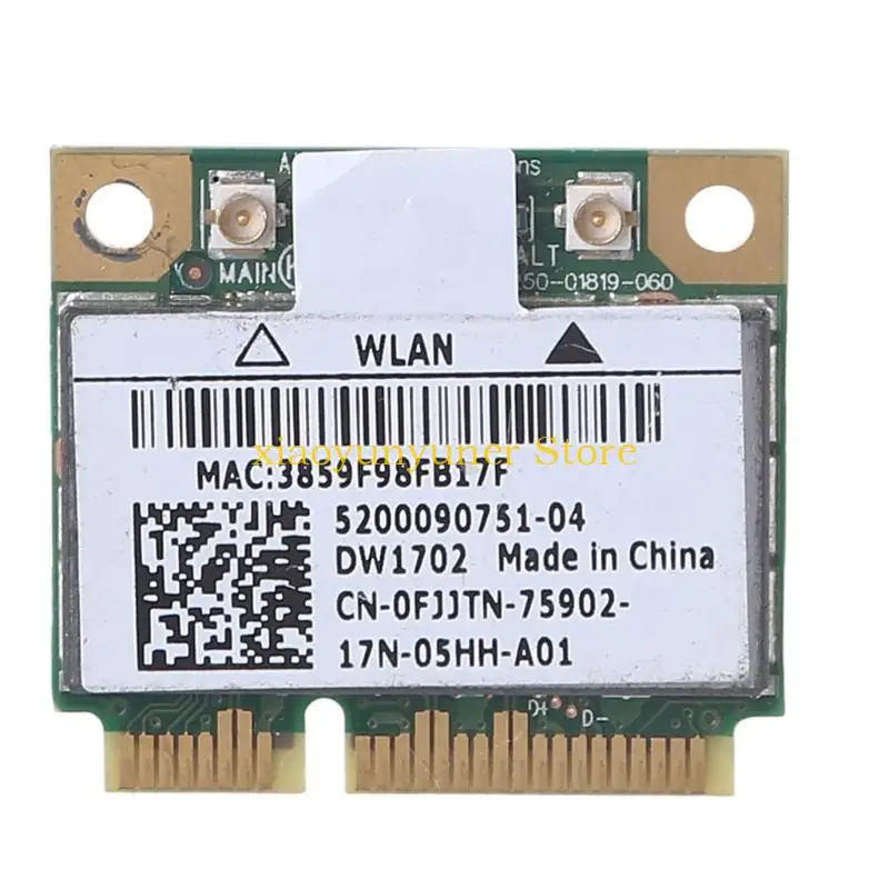 P9JB DW1702 Atheros AR5B195 무선 및 BT WiFi 네트워크 카드에 대한 전체 커버리지