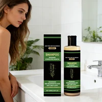 Rosemary Hydrolyzed Keratin Shampoo Gentle Cleansing Scalp Thickening Strengthening Volumizing Moisturizing Hair Growth Shampoo