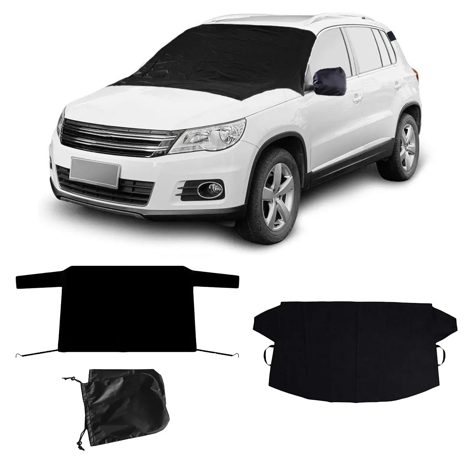 Car Windshield Snow Cover, Side Mirror Covers Vehicles, Cars And Trucks