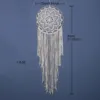 Bohemian Macrame Dream Catcher Hanging Tapestry For Girls Bedroom Decor Handmade Dreamcatcher Wall Hanging Wind Chime Ornament 6