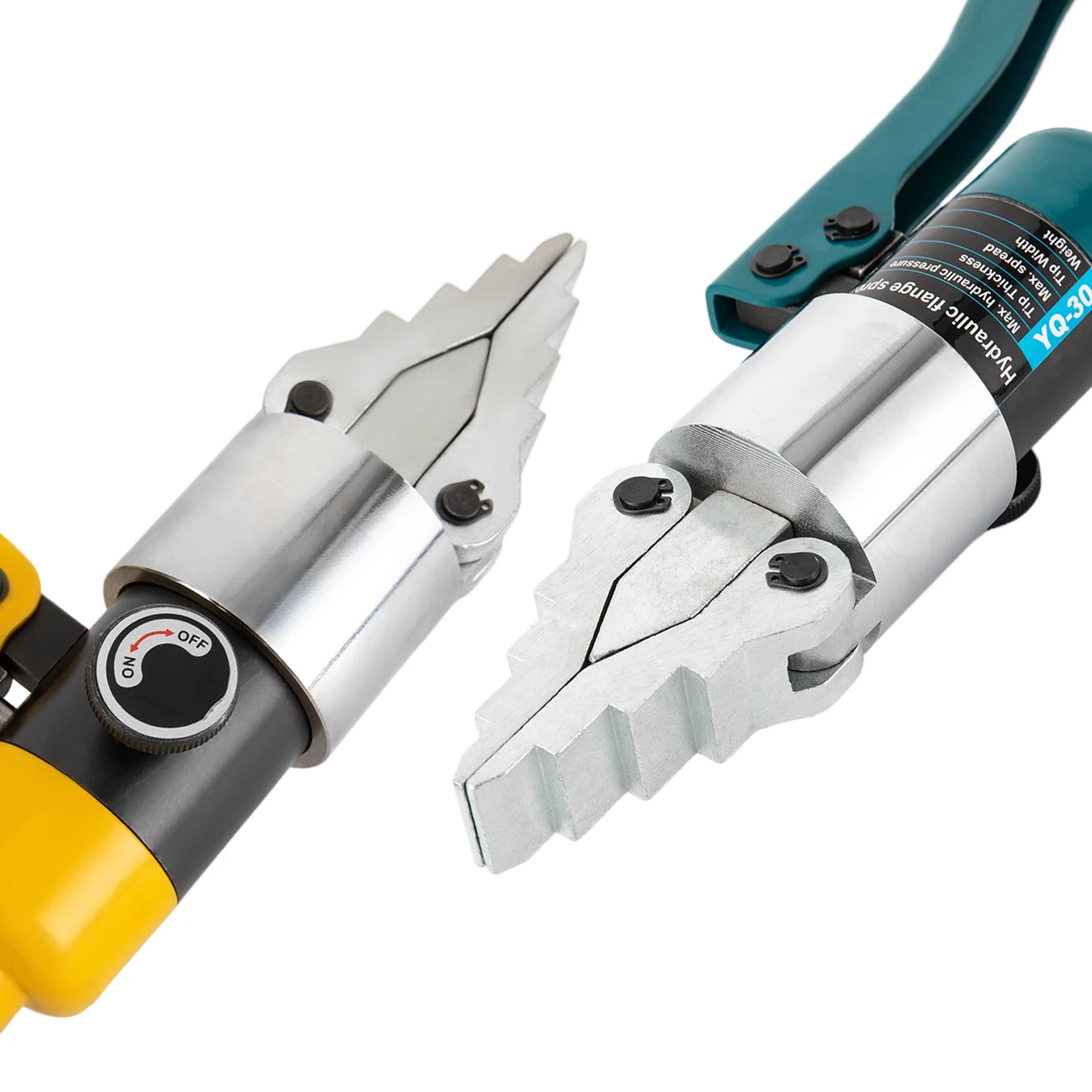 YQ-30 8T Hydraulic Flange Spreader Separator Manual Dividing Tool Kit  Alloy Steel Blue/Yellow 6