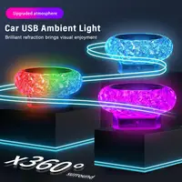 Car USB Ambient Lights Portable Mini LED Atmosphere Lamps Interior Decorative lights for car and Computer, Environment Lighting 2
