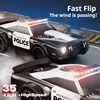 SG1614 1:16 Rc Car Muscle Remote Control Cars RC Police Vehicle Model With Cool Light High Speed Racing Boys Toy Custom 4
