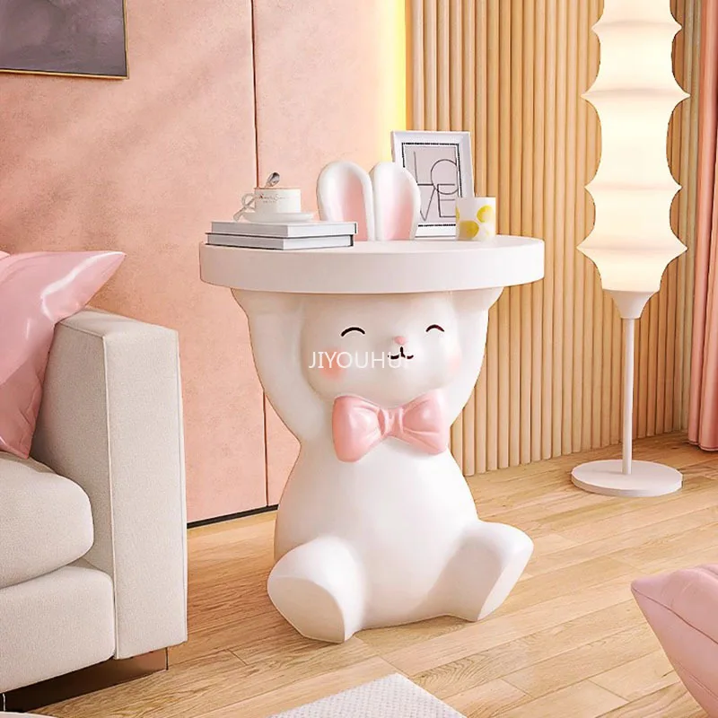 

Kawaii Cute Coffee Tables Unique Designer Plastic Waterproof Coffee Tables Standing Floor Mesa Plegable Living Room Furniture