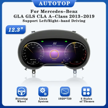 AUTOTOP-clúster de calibre Digital de 12,3 pulgadas para Mercedes Benz C GLA CLA W176 117 C177 X156, medidor de Panel de instrumentos de repuesto automotriz 1
