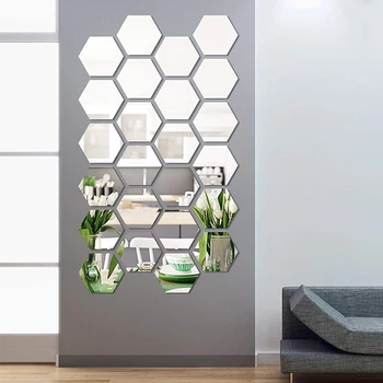 3D Acrylic Mirror Wall Stickers 1