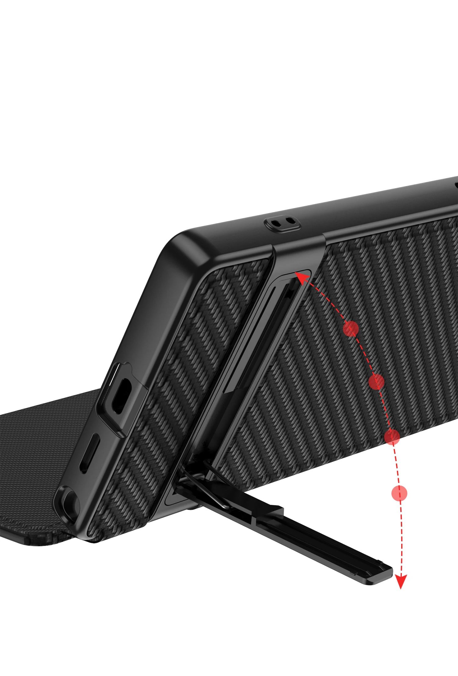 Leather Flip Armor Holder Case For Samsung Galaxy S25 Ultra Shockproof Card Slot