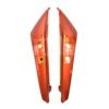 Motorcycle Rear Passenger Cowl Seat Back Cover Fairing Part For Kawasaki Ninja650 EX650 ER6F ER 6F 2009 2010 2011