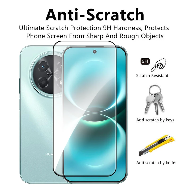 Premium Full Cover Tempered Glass Screen and Lens Protector