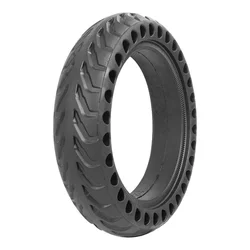 Durable 8.5 Electric Scooter Solid Tire - Puncture - Proof Hard Rubber Wheel (Black)