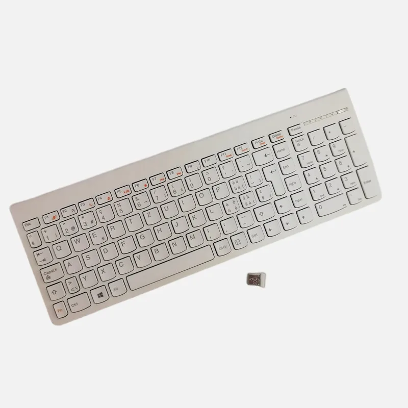 

Шведская раскладка, белая Беспроводная клавиатура для lenovo SK-8861
