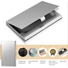 1 Pc Men Business Card Case Stainless Steel Aluminum Holder Metal Box Cover Women Credit Business Card Holder Case 2