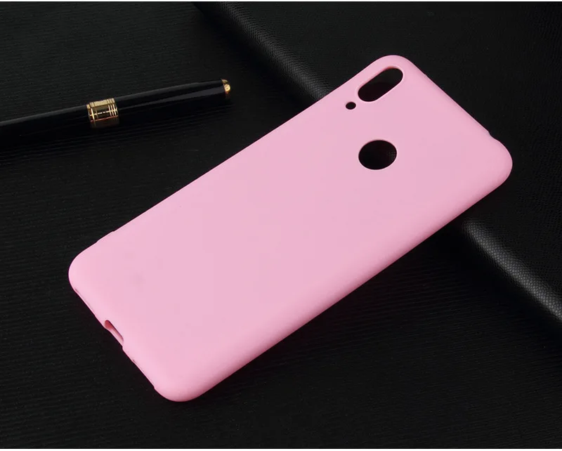 Vibrant Candy Silicone Soft Phone Case - Solid Color Design