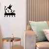 Wall Mounted Hook Up Hummingbird Key Rack Hanger Iron Crafts Rack Wall Art Decor, Perfect Gift for Nature Enthusiasts 5
