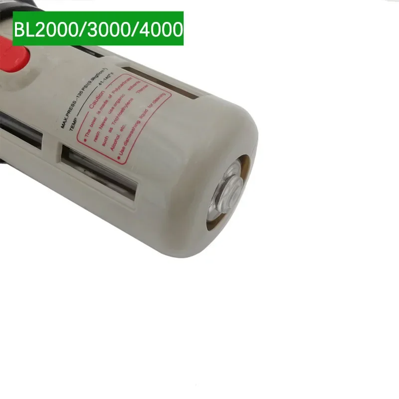 

BL Series BL2000 BL3000 BL4000 Air Lubricator Oil-water Separator Air Source Processor 1/4 3/8"Source Treatment Unit