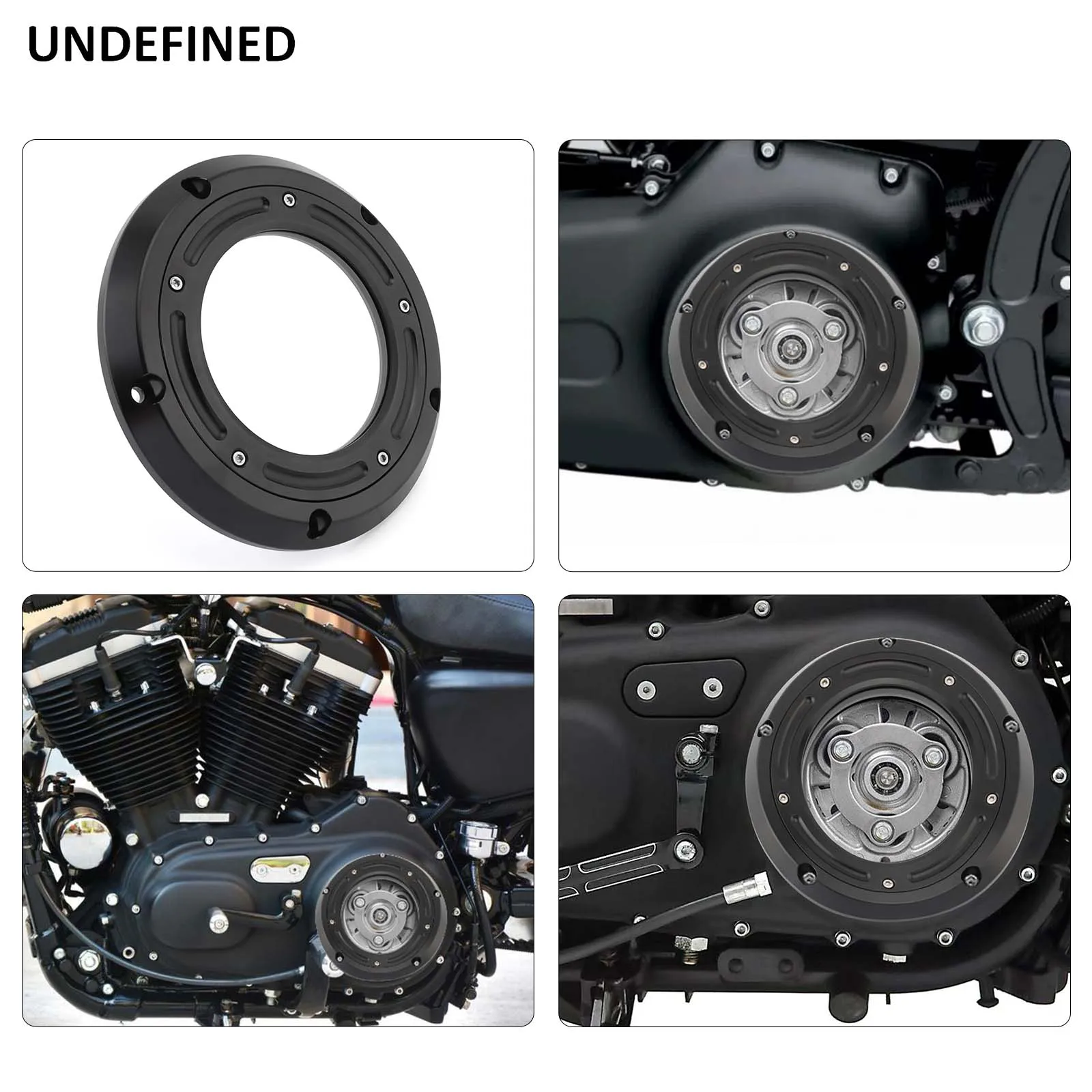 Motorcycle Clutch Derby Cover Accessories for Harley Evolution 1340 Dyna FAT BOB STREET SUPER GLIDESoftail Touring ROAD KING