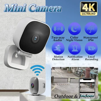 2025 4K WiFi Security Camera – Night Vision 1